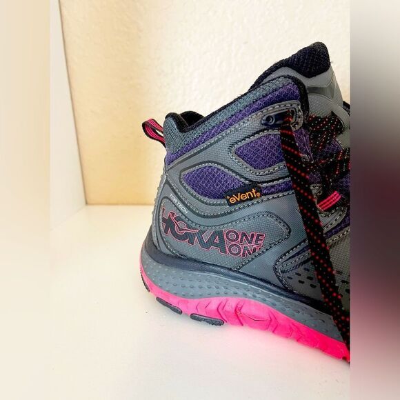 Hoka One One Tor Tech Hi Mid nightshade/Teaberry Women’s Hiking boots shoes - Picture 8 of 14